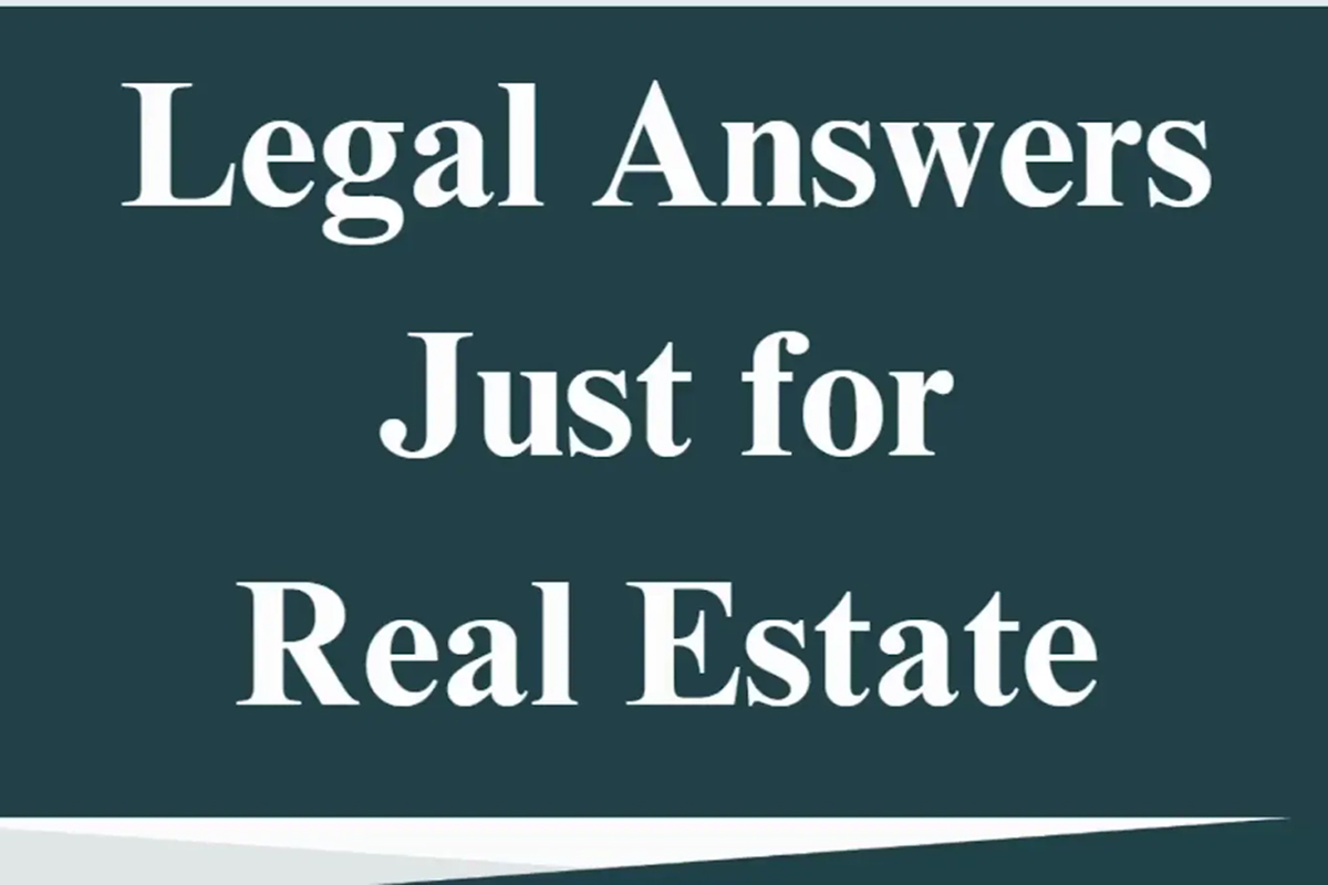 Legal Answers Just for Real Estate Ep.12